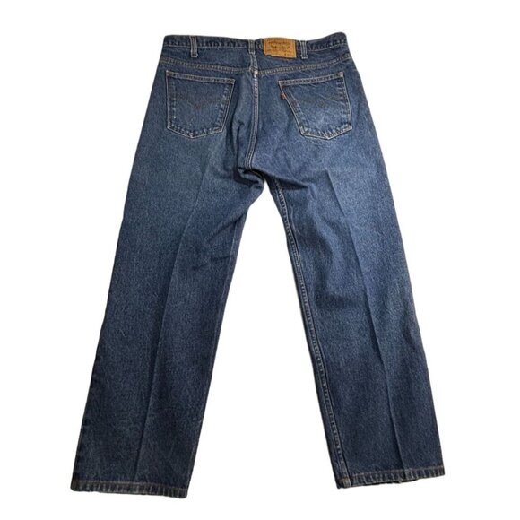 Levi's Jeans 505 Orange Tag Men's W38 L30 Riveted Cotton 1986 VTG 20505-0217 - Picture 2 of 14